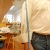 Then measure from shoulder bone to hand (second 1/2 of sleeve measurement equation)