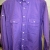 Pegleg purple cotton double-pocket shirt ($45)