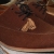 Brown canvas lace-ups with tassels & rubber soles