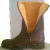 Viktor & Rolf shearling lined leather boots - $415