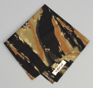 The Hill-Side Tiger Camo Pocket Square