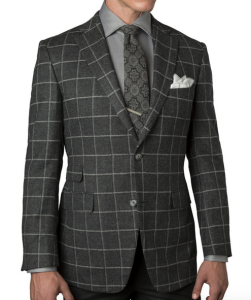 Paul Stuart Checkered Blazer