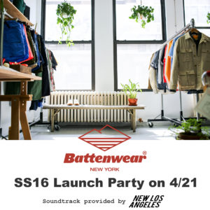 Battenwear Party Flyer