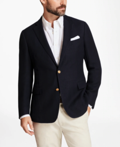 Brooks Brothers Regent Fit Textured Blazer